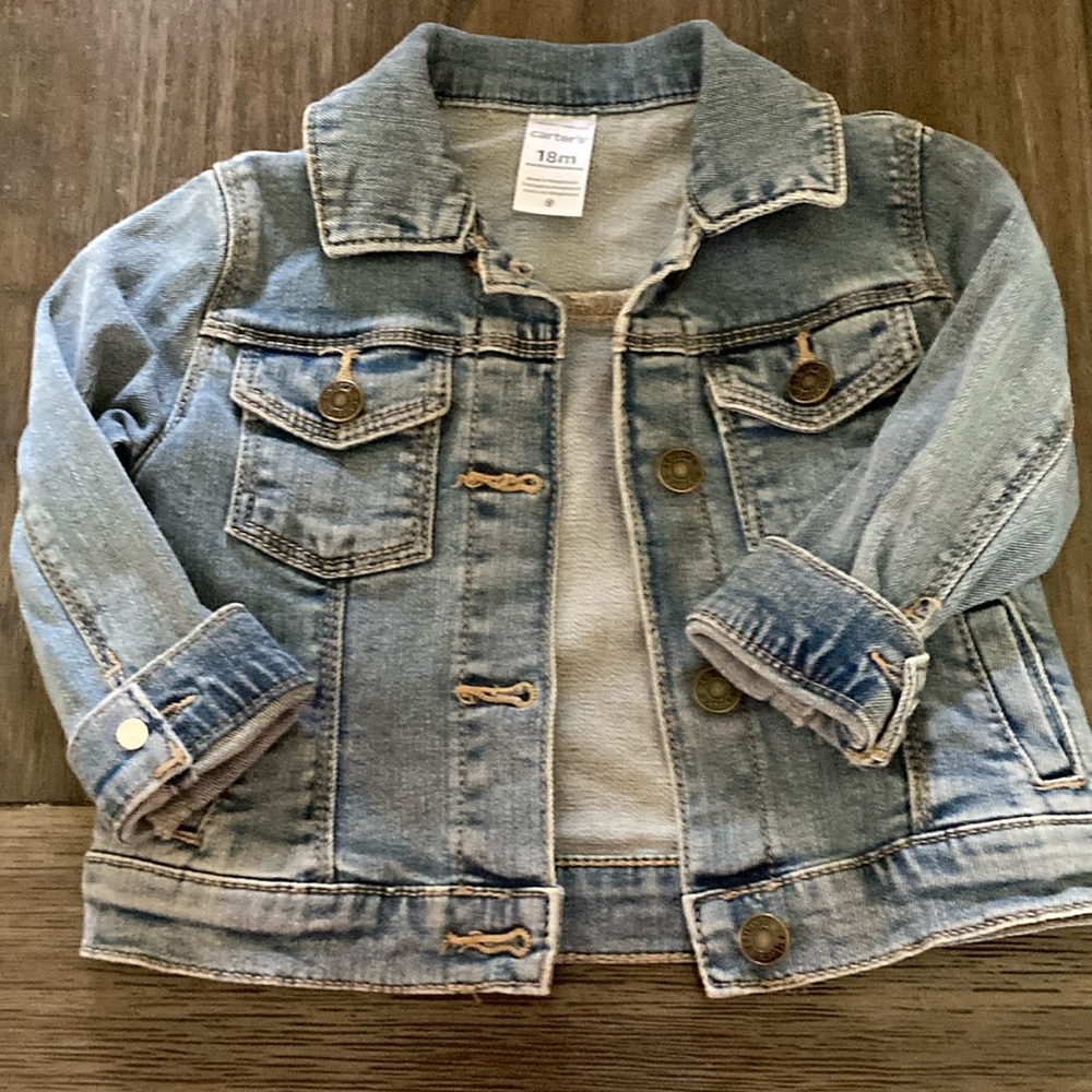 Carter's Blue Jean Jacket Classic Denim Style